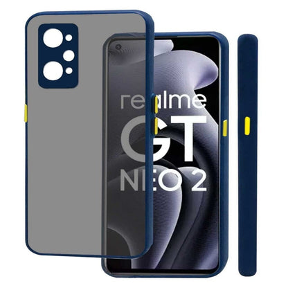 Smoke Case for Realme GT Neo 2 Back Cover Camera Protection Phone Case Mobiles & Accessories
