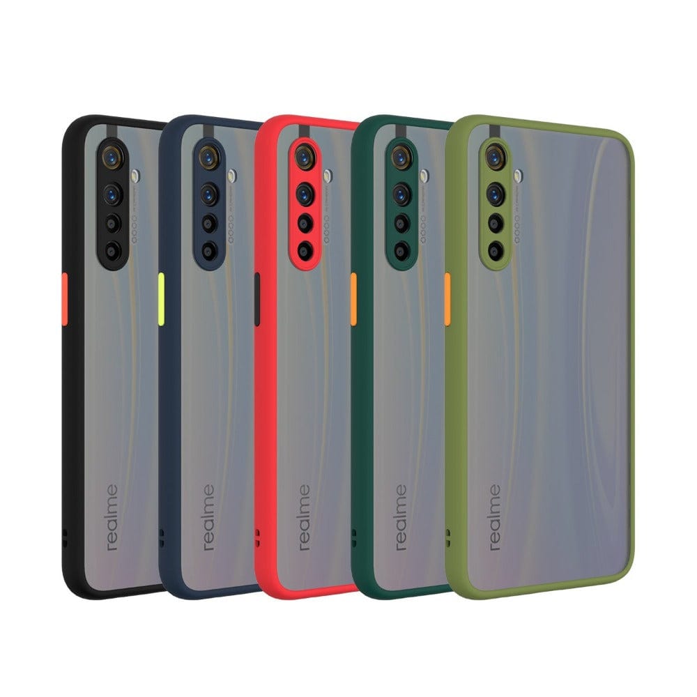 Smoke Case for Realme X2/XT Back Cover Camera Protection Phone Case Mobiles & Accessories