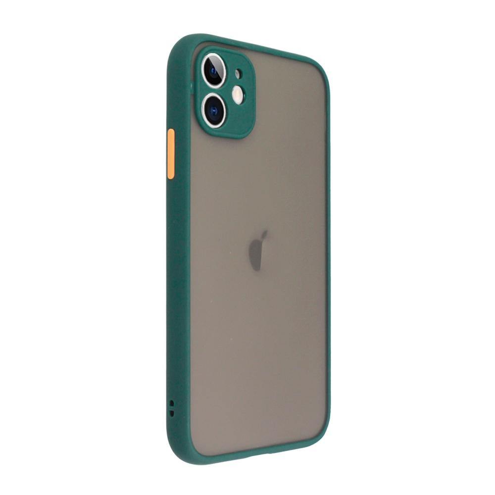 Translucent Frosted Smoke Mobile Cover for Realme X50 Camera Protection Phone Case Dark Green Onezeros.in