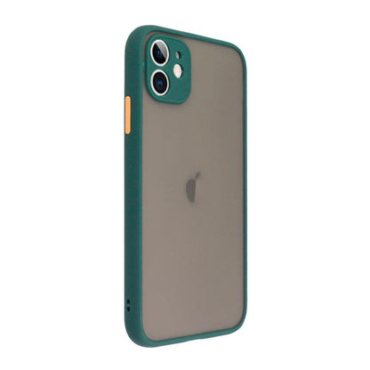 Translucent Frosted Smoke Mobile Cover for Realme X50 Camera Protection Phone Case Dark Green Onezeros.in