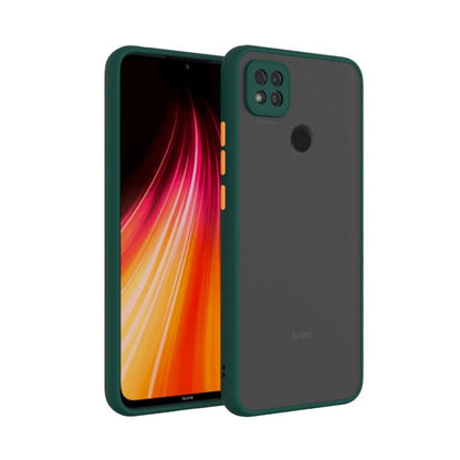 Translucent Frosted Smoke Mobile Cover for RedMi 9/9 Activ Camera Protection Phone Case Mobiles & Accessories