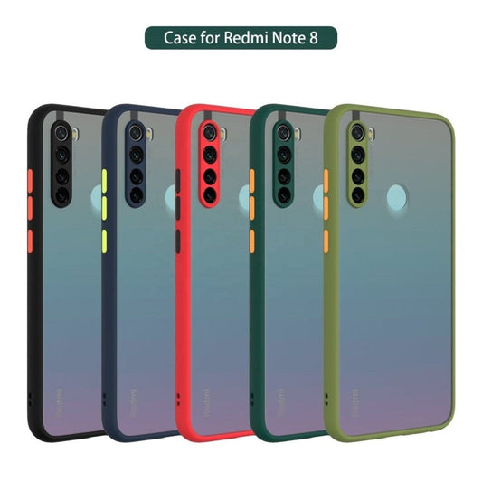 Smoke Case for Redmi Note 8 Back Cover with Camera Protection Phone Case Mobiles & Accessories