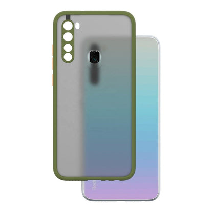 Translucent Frosted Smoke Mobile Cover for Redmi Note 8 Camera Protection Phone Case Mobiles & Accessories
