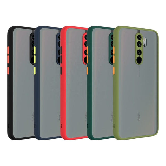 Smoke Case for Redmi Note 8 Pro Back Cover Camera Protection Phone Case Mobiles & Accessories