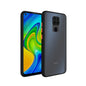 Translucent Frosted Smoke Mobile Cover for RedMi Note 9 Camera Protection Phone Case Mobiles & Accessories