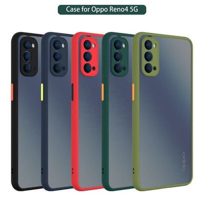 Smoke Case for OPPO Reno4 Pro Back Cover Camera Protection Phone Case