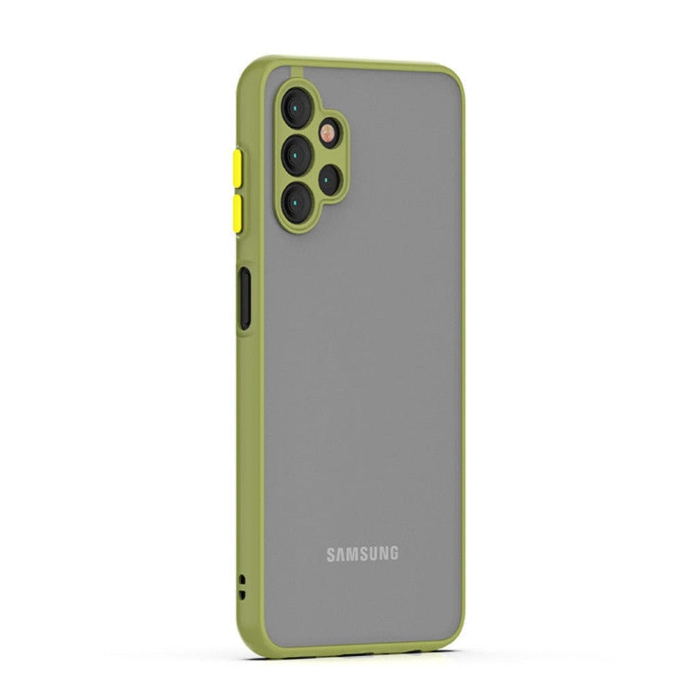 Translucent Frosted Smoke Mobile Cover for Samsung A13 (4G) Camera Protection Phone Case Mobiles & Accessories