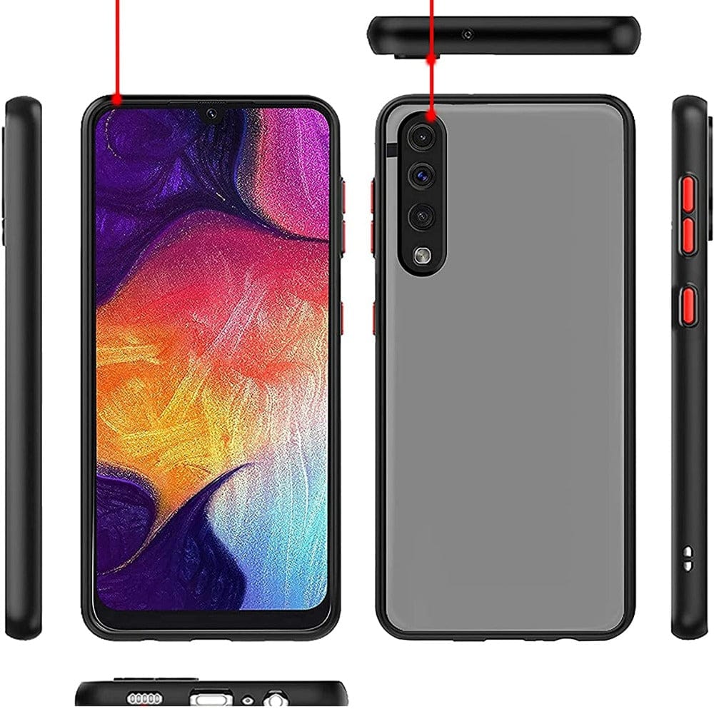Smoke Case for Samsung A50/A50s/A30s Back Cover Camera Protection Phone Case Mobiles & Accessories