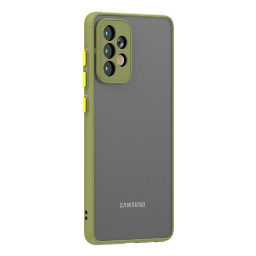 Translucent Frosted Smoke Mobile Cover for Samsung Galaxy A52/A52s Camera Protection Phone Case Mobiles & Accessories