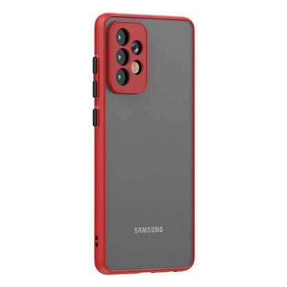 Translucent Frosted Smoke Mobile Cover for Samsung Galaxy A52/A52s Camera Protection Phone Case Mobiles & Accessories