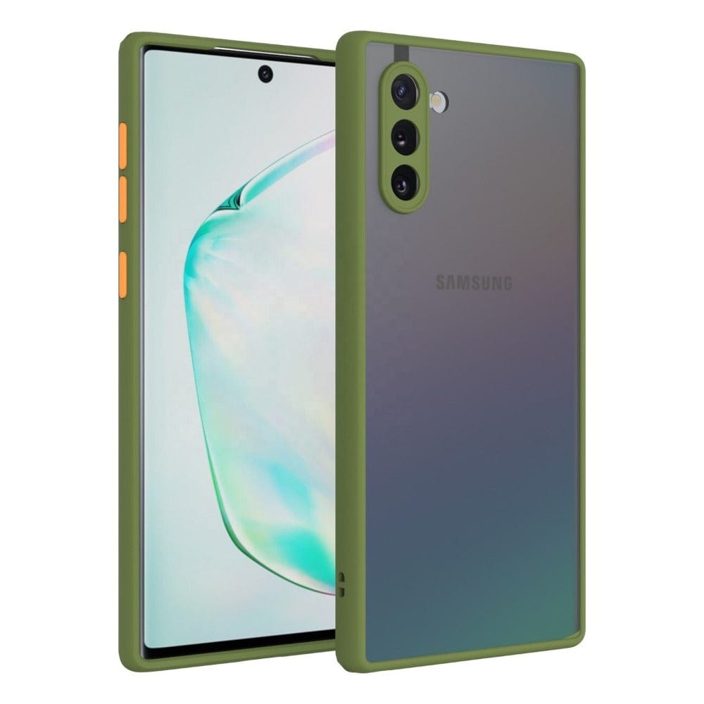 Translucent Frosted Smoke Mobile Cover for Samsung Galaxy Note 10 Camera Protection Phone Case Mobiles & Accessories