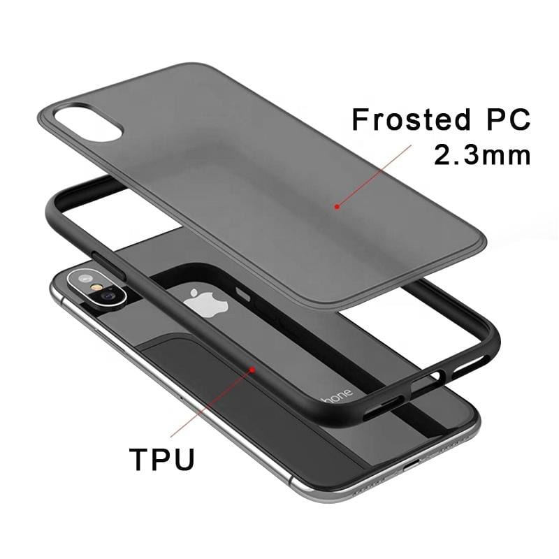 Translucent Frosted Smoke Mobile Cover for Samsung M30s Camera Protection Phone Case Mobiles & Accessories