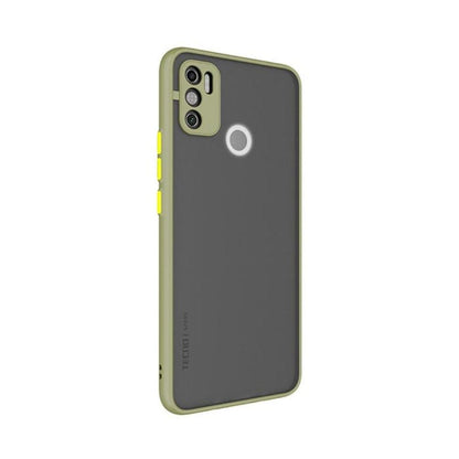 Translucent Frosted Smoke Mobile Cover for Tecno Spark 6 Air Camera Protection Phone Case Mobiles & Accessories