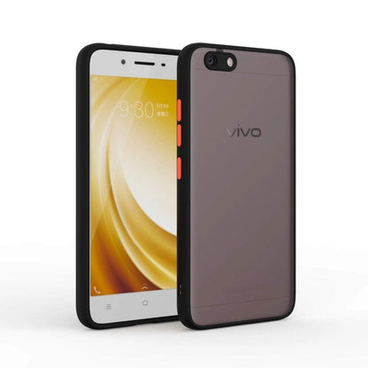 Translucent Frosted Smoke Mobile Cover for Vivo Y71 Camera Protection Phone Case Mobiles & Accessories