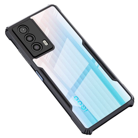 Transparent Clear Hybrid Shockproof Phone Case For iQOO Z5 Mobile Covers