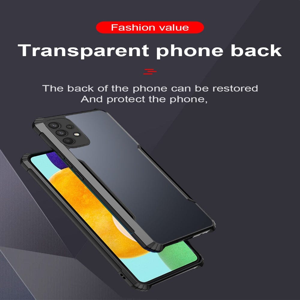 Transparent Clear Hybrid Shockproof Phone Case For Realme C21Y/C25Y Mobile Covers