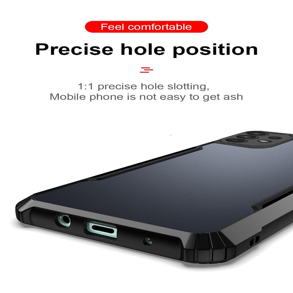 Transparent Hybrid Shockproof Back Case For Pixel 6A Mobiles & Accessories