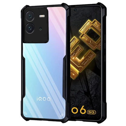 Transparent Hybrid Shockproof Phone Case For iQOO Neo 6 Mobile Covers