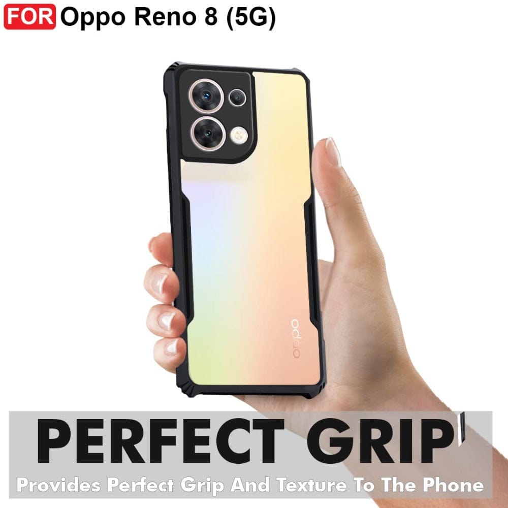 Transparent Hybrid Shockproof Phone Case For OPPO Reno 8 Pro 5G Mobile Covers