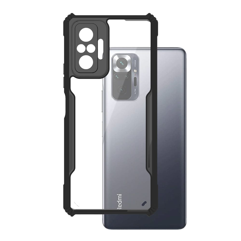 Transparent Hybrid Shockproof Phone Case For Redmi Note 10 Pro/Pro Max Mobiles & Accessories