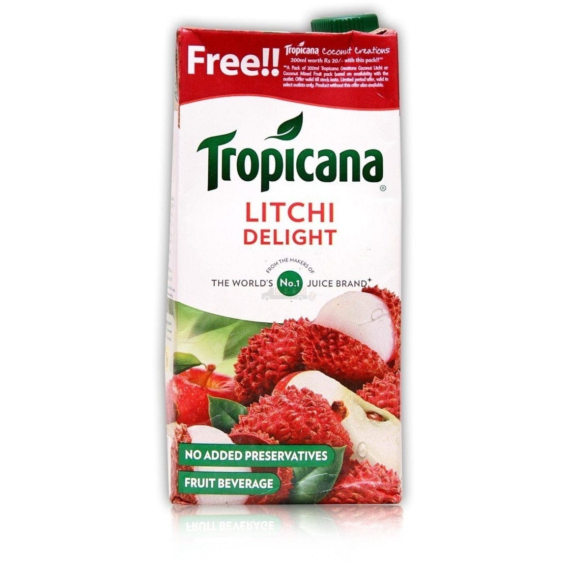 Tropicana litchi delight Food Items