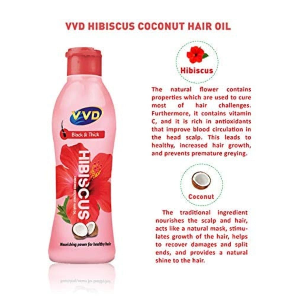 VVD Hibiscus Enriched Coconut Hair Oil Hair Care