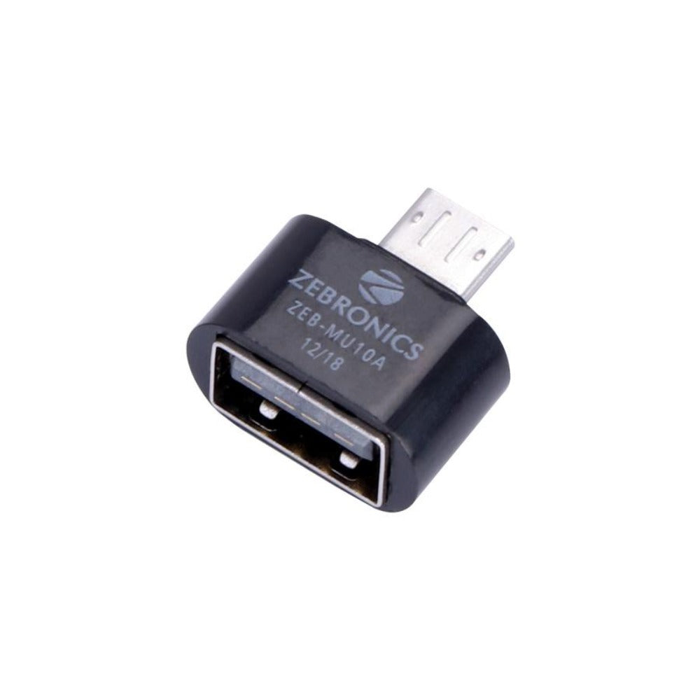 Zebronics ZEB-MU10A Micro USB to USB OTG adapter Cables And Converters